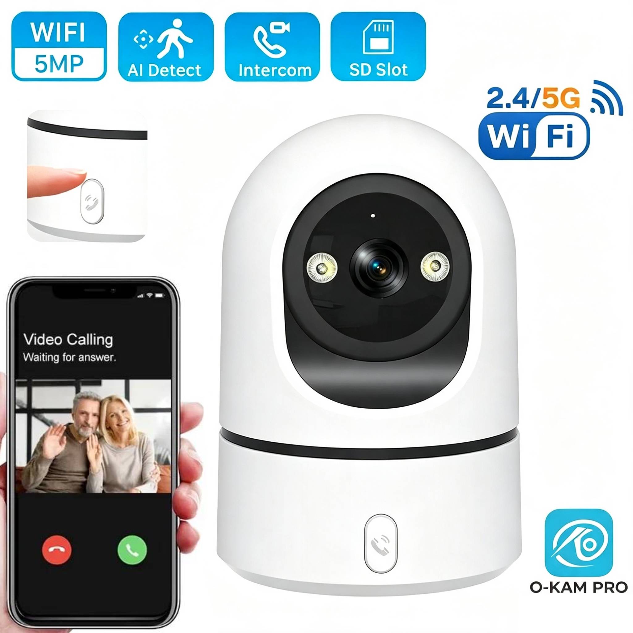 Eufy Camera E220 - 2.4G/5G WiFi Indoor Baby Monitor Security