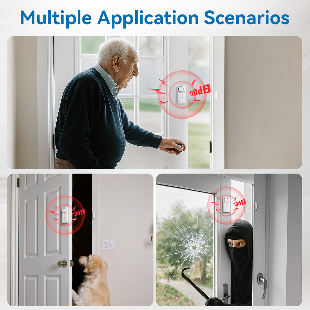Wireless Door Alarm With Remot - Sim Gsm Alarm 评论和价格